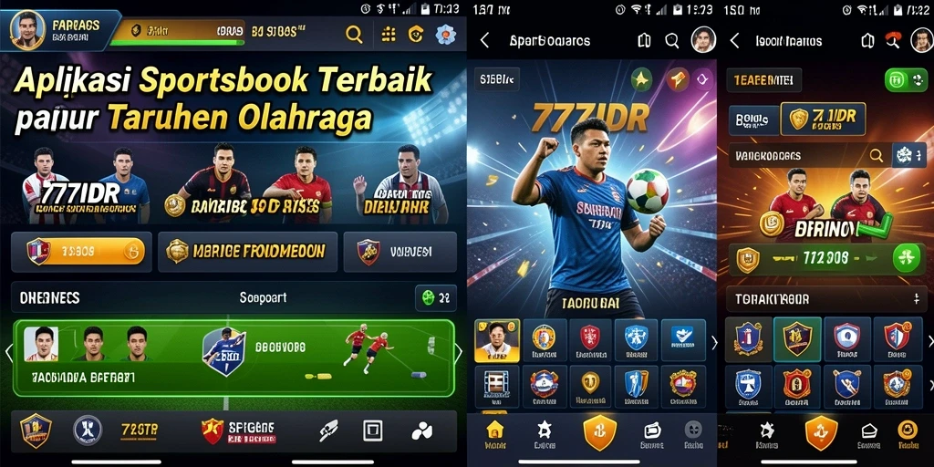 Tampilan gameplay Sportsbook yang menarik dan interaktif.